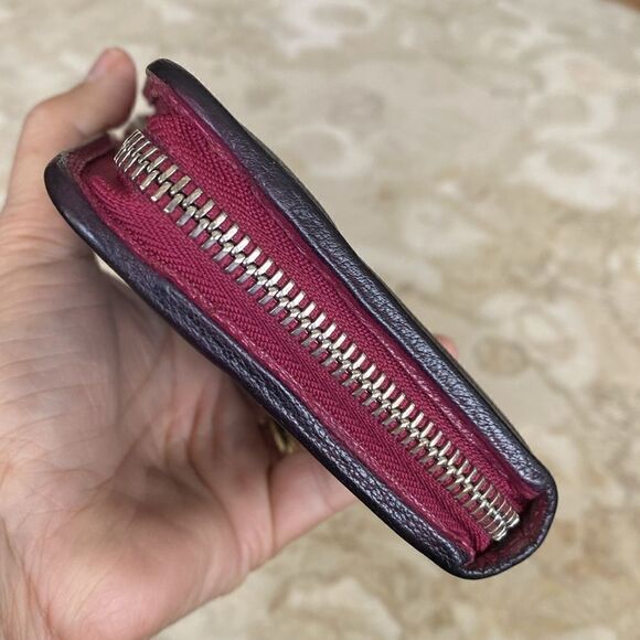 Loewe Anagram Padlock Zip Around Calfskin Long Wallet - Picture 9 of 16